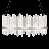 Contemporary Lior LED Round Pendant - Fine Art Handcrafted Lighting 882840-1