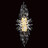 Crystal Lily Buds Wall Sconce - Fine Art Handcrafted Lighting 883550-1