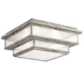 Transitional Wiltshire Outdoor Flush Mount - Fine Art Handcrafted Lighting 887382