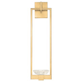 Contemporary Delphi Gold Wall Sconce - Fine Art Handcrafted Lighting 893350-2