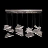 Contemporary Elevate Pages Linear Multi Pendant Fixture - Fine Art Handcrafted Lighting 895140-161