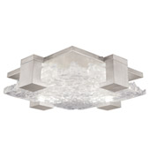 Contemporary Terra Square Flush Mount Ceiling Light - Fine Art Handcrafted Lighting 895440-21