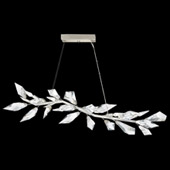 Crystal Foret Linear Pendant Chandelier - Fine Art Handcrafted Lighting 908340-1