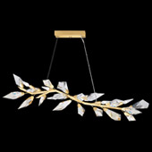 Crystal Foret Linear Pendant Chandelier - Fine Art Handcrafted Lighting 908340-2