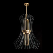 Contemporary Newton Pendant - Fine Art Handcrafted Lighting 916840-2