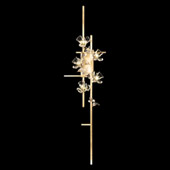 Crystal Azu 64" Tall Left Facing Wall Sconce - Fine Art Handcrafted Lighting 918850-2