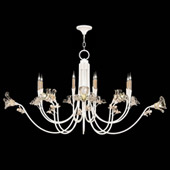 Crystal Azu Oval Chandelier - Fine Art Handcrafted Lighting 919140-3