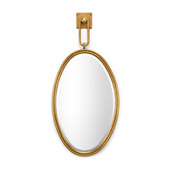 Traditional Tobago Gold Oval Mirror - Frederick Cooper 296036