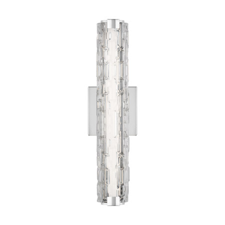 Feiss WB1876CH-L1 Cutler 18" LED Wall Sconce