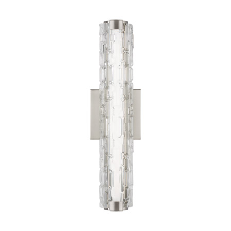 Feiss WB1876SN-L1 Cutler 18" LED Wall Sconce