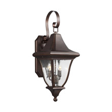 Feiss OL13101PTBZ Oakmont 2 - Light Outdoor Wall Lantern