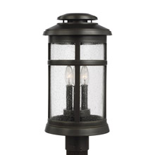 Feiss OL14307ANBZ Newport 3 - Light Outdoor Post Lantern