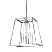 Transitional Conant 4 - Light Chandelier - Feiss F3150/4CH