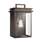 Traditional Glenview 1 - Light Outdoor Wall Lantern - Feiss OL13602ANBZ