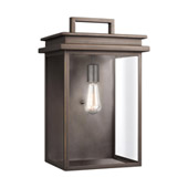 Traditional Glenview 1 - Light Outdoor Wall Lantern - Feiss OL13603ANBZ