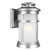 Transitional Newport 1 - Light Outdoor Wall Lantern - Feiss OL14302PBS