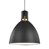 Contemporary Brynne 1 - Light LED Pendant - Feiss P1442MB-L1