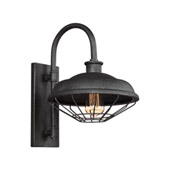 Industrial Lennex 1 - Light Indoor / Outdoor Wall Lantern - Feiss WB1828SGM