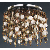 Crystal Midnight Pearl Ceiling Light - Glow Lighting 582SC5LSP-9T