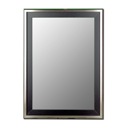 Hitchcock-Butterfield 204700 Stainless / Satin Black Mirror