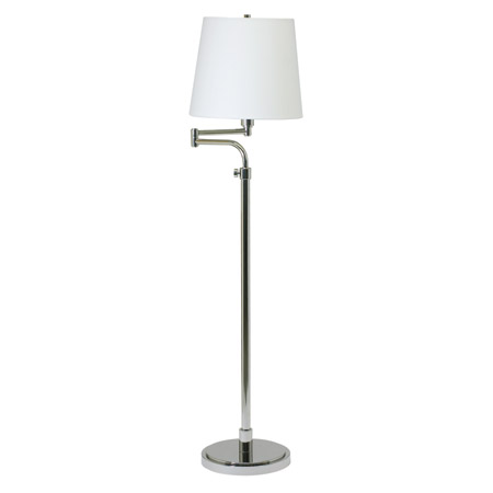 House of Troy TH700-PN Townhouse Swing Arm Floor Lamp