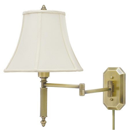 House of Troy WS-706-AB Swing Arm Wall Lamp