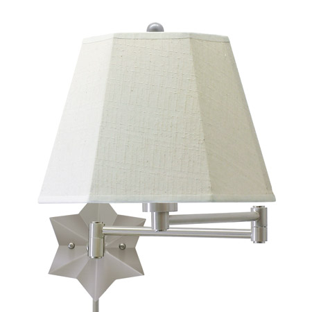 House of Troy WS751-AS Swing Arm Wall Lamp