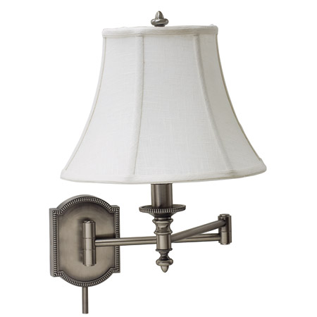 House of Troy WS761-AS Bead Swing Arm Wall Lamp