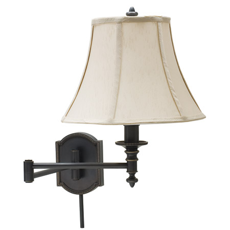House of Troy WS761-OB Bead Swing Arm Wall Lamp