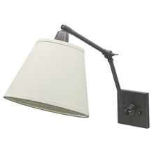 House of Troy DL20-OB Direct Wire Swing Arm Library Wall Lamp