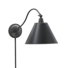 House of Troy HP725-OB-BP Hyde Park Wall Swing Arm Lamp