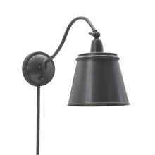 House of Troy HP725-OB-MSOB Hyde Park Wall Swing Arm Lamp