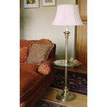 House of Troy N602-AB Newport Tray Floor Lamp