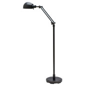Transitional Addison Adjustable Pharmacy Floor Lamp - House of Troy AD400-OB