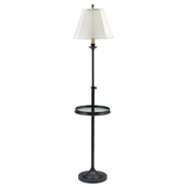 Traditional Club Tray Floor Lamp - House of Troy CL202-OB