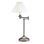 Traditional Club Swing Arm Table Lamp - House of Troy CL251-AS