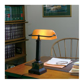 Traditional Shelburne Desk Lamp - House of Troy DSK430-MB