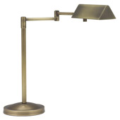 Transitional Pinnacle Swing Arm Table Lamp - House of Troy PIN450-AB