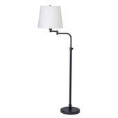 Traditional Townhouse Swing Arm Floor Lamp - House of Troy TH700-OB