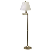 Transitional Vergennes Swing Arm Floor Lamp - House of Troy VG400-AB