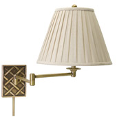 Traditional Basket Swing Arm Wall Lamp - House of Troy WS760-AB