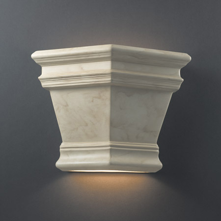 Justice Design CER-1411W-PATA Ambiance Americana Outdoor Wall Sconce