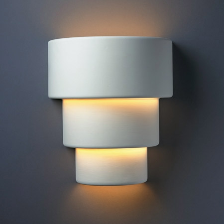 Justice Design CER-2235-BIS Ambiance Large Terrace Wall Sconce