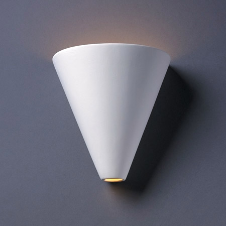 Justice Design CER-2410-BIS Ambiance Cut Cone Wall Sconce