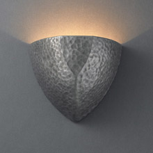 Justice Design CER-5800-HMPW Ambiance Small ADA Ambis Wall Sconce
