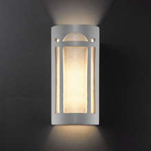 Justice Design CER-7397-BIS Ambiance Really Big Arch Window Wall Sconce