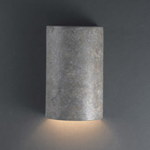 Ambiance Small Cylinder Wall Sconce - Justice Design CER-0940-TRAM