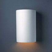 Contemporary Ambiance Large Cylinder Wall Sconce - Justice Design Group CER-1260-BIS