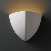 Contemporary Ambiance Small Ambis Wall Sconce - Justice Design Group CER-1800-BIS