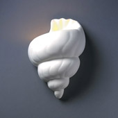Ambiance Conch Shell Wall Sconce - Justice Design CER-3700-BIS